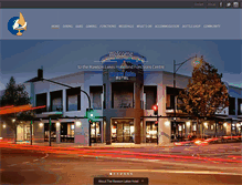 Tablet Screenshot of mawsonlakeshotel.com.au